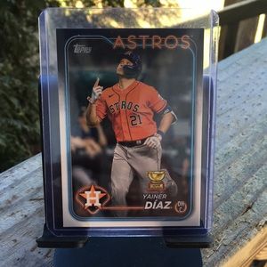 3 Houston astros new release baseball card lot